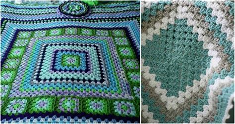 Granny Square Baby Blanket Free Crochet Pattern - Styles Idea