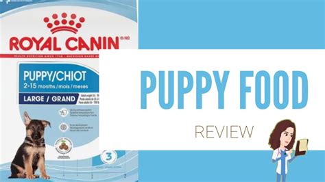 Royal Canin Large Breed Puppy: Dog food review - YouTube