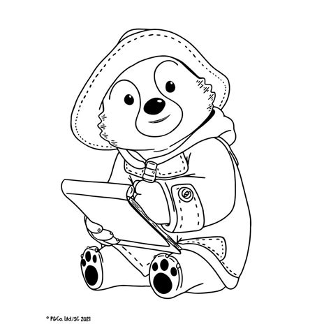 profesional Empleado Provisional paddington bear coloring pages Verde ...