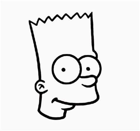 How to Draw Bart Simpson For Kids #Drawing | Bart simpson art, Simpsons ...