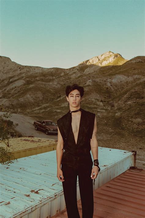 Mark Tuan in Saint Laurent on Flaunt Magazine Issue 180 by Danielle ...