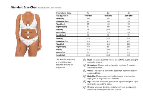 Size Guide — Bali Swim