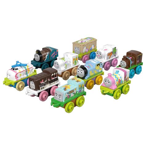 Thomas & Friends MINIS Toy Trains 10-Pack with springtime designs: Buy ...