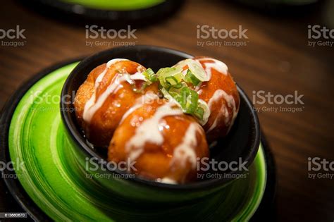 Takoyaki Fried Octopus Balls Stock Photo - Download Image Now ...