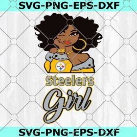 Pittsburgh Steelers Girl File SVG, PNG, Eps, Digital Download ...