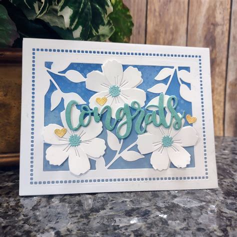 Floral Congrats Card – Cards by Melanie