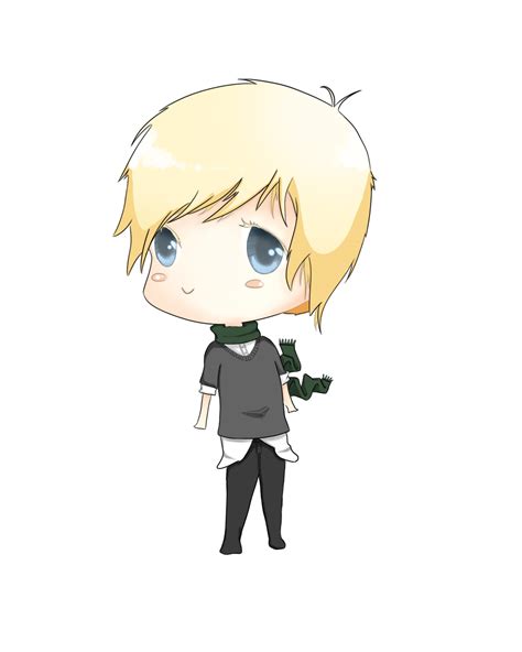 Draco Malfoy Chibi -Coloured- by KatelinMR on DeviantArt