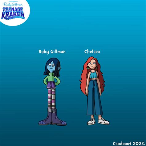 RGTK - Ruby Gillman and Chelsea in SE style by Csodaaut on DeviantArt