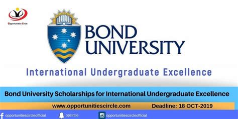 Bond University Scholarships for International Undergraduate Excellence ...