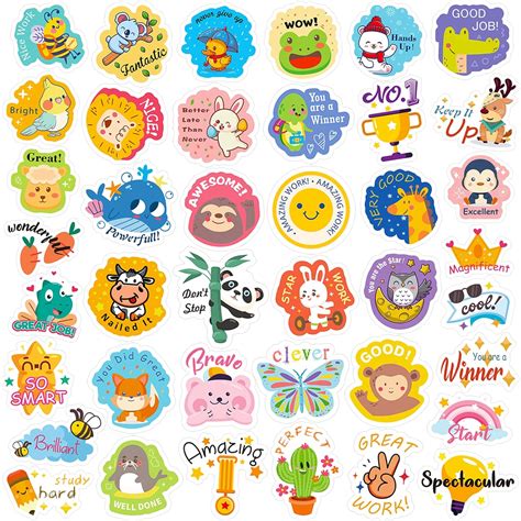 Reward Stickers for Kids,600PCS Motivational India | Ubuy