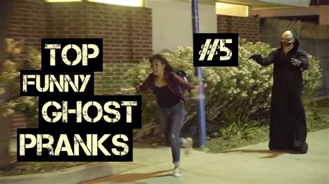 TOP FUNNY GHOST PRANKS compilation # 5. BEST PRANKS. - YouTube