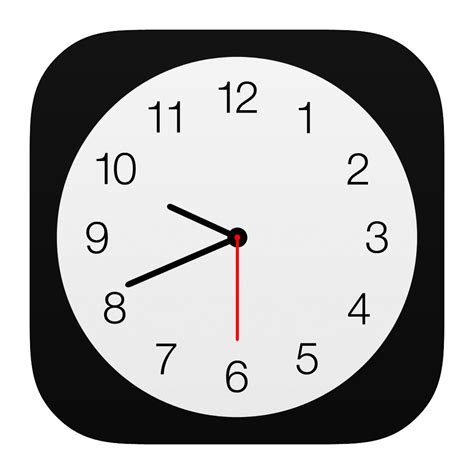 12 Clock Png Icon Sizes Images - Clock Icon Free Download, Time Clock ...