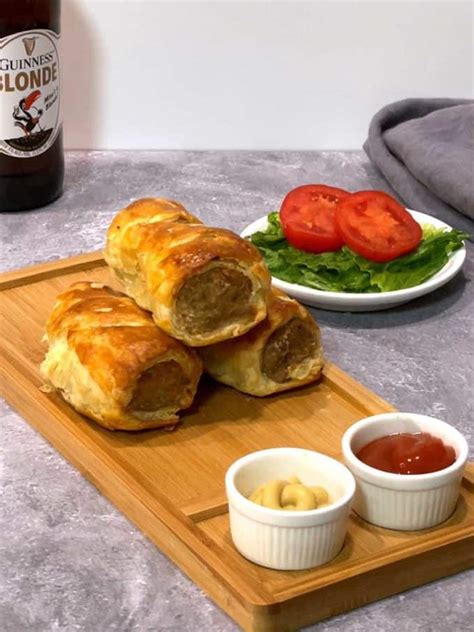 Easy Peasy British Sausage Rolls - Pudge Factor