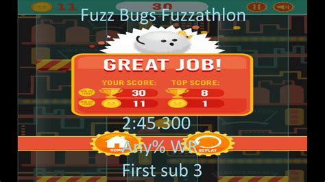 Fuzz Bugs Fuzzathlon 2:45.300 Any% WR - YouTube