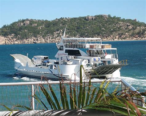 Car ferry to Magnetic Island | Car ferry leaving Magnetic Is… | Flickr