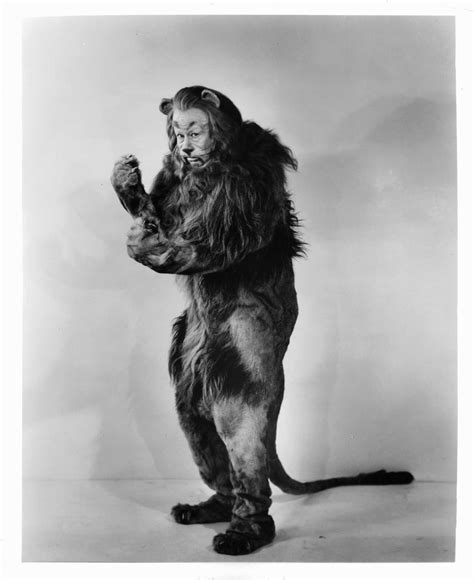 Wizard Of Oz, 1939, Bert Lahr As The Cowardly Lion Solid-Faced Canvas ...