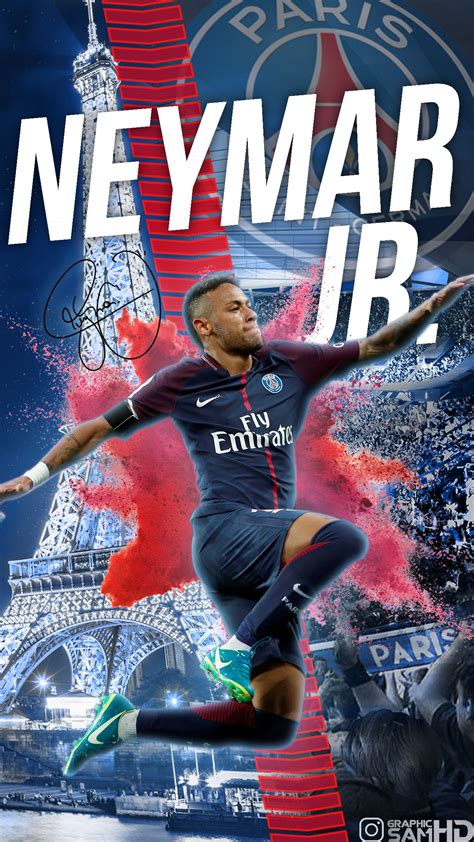 Neymar Jr PSG Phone wallpaper 2017/2018 | Neymar jr, Neymar jr ...