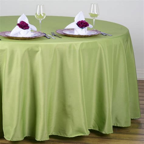 Efavormart 108" Wholesale Round Tablecloth Polyester Round Table Linens ...