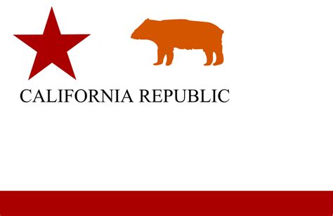 HISTORICAL FLAGS • California Republic, 1846 The Bear Flag first...