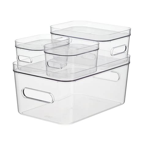 Clear Plastic Bins | The Container Store