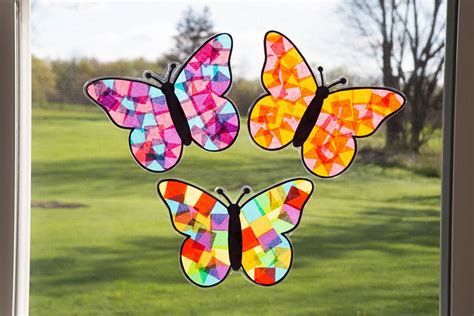 Butterfly Suncatcher - The Best Ideas for Kids