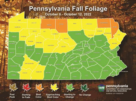 Cool weather accelerating leaf change: Pennsylvania fall foliage report