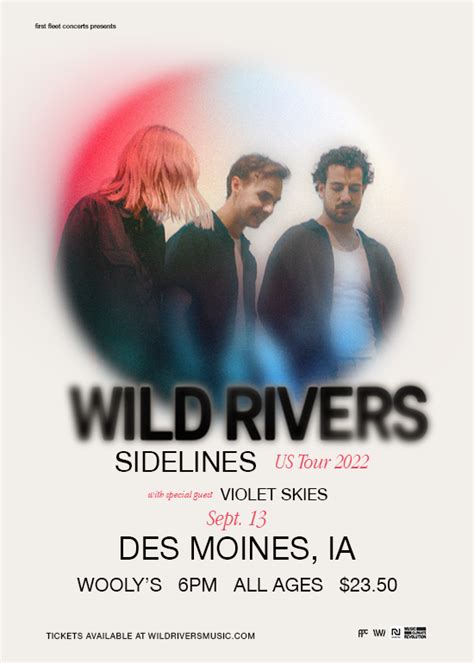 Wild Rivers Tickets at Wooly's in Des Moines by First Fleet Concerts | Tixr