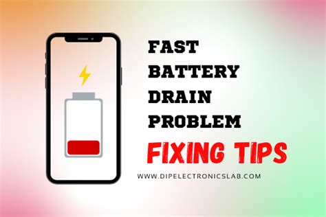 How To Fix Fast Battery Drain Problem On Android - Dip Electronics LAB