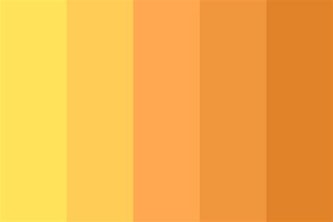 pumpkin mango Color Palette