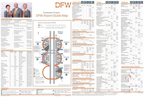 Dallas Fort Worth airport map - Ontheworldmap.com