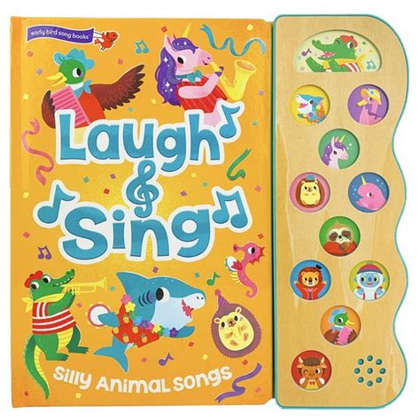 Early Bird Song Books: Laugh & Sing : Silly Animal Songs (Board book ...