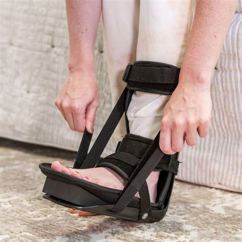 BraceAbility Plantar Fasciitis Night Splint with Wedge