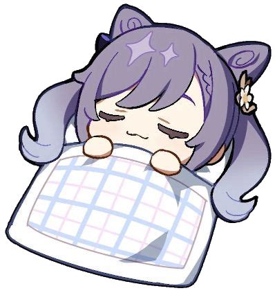 Keqing_Sleep - Discord Emoji