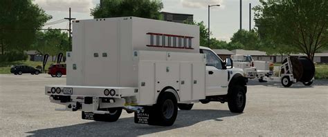 2022 Ford F600 Service Truck V1.0.0.0 - FS25 / FS22 Mod