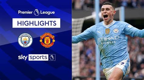 Manchester City 3-1 Manchester United | Premier League highlights ...