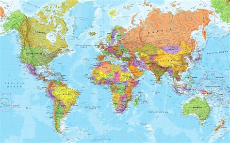 Famous World Map Atlas Pics – World Map Blank Printable