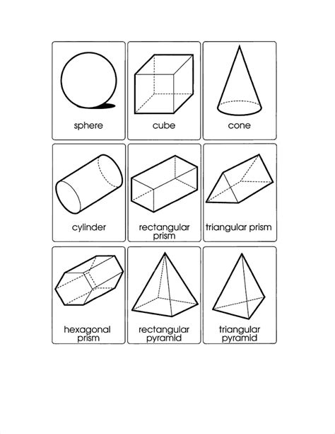 How To Draw 3d Shapes For Kids | Images and Photos finder