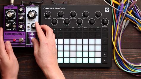 Novation Circuit Tracks Synth Patches with Pedals (and Tape) - Sound ...