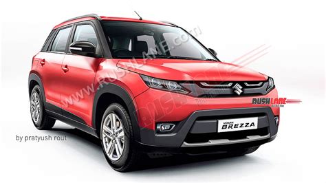 2022 Maruti Brezza SUV Detailed In 7 New Colours - Render - Rapid Telecast