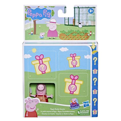 Peppa Pig Peppa’s Adventures Peppa’s Garden Surprise Figure and ...