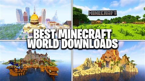 Best Minecraft World Downloads! (Crazy World Downloads) - YouTube