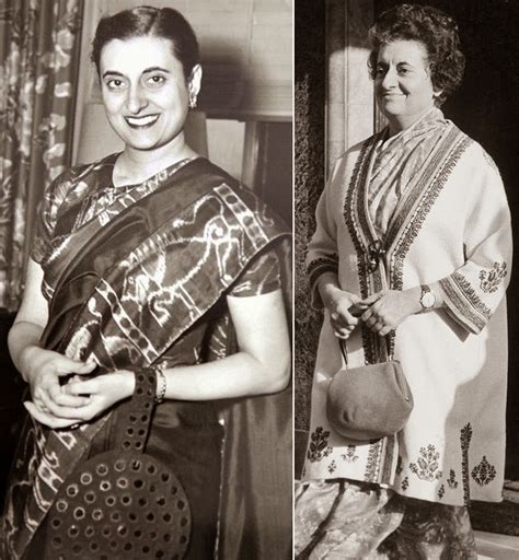 Indira Gandhi_Saree Inspiration ~ So-Saree