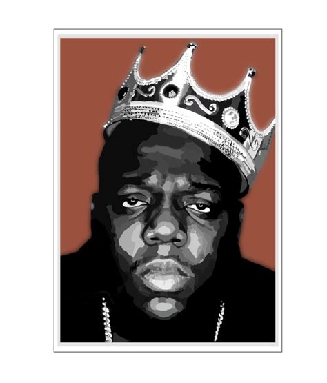 Notorious B.I.G Biggie Smalls Big Poppa Crown Unframed - Etsy