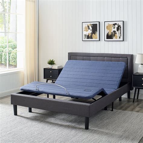 Mainstays Power Adjustable Metal Platform Bed Base with Wireless Remote ...