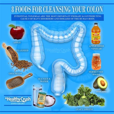 8 Foods for Cleansing Your Colon | Colon cleanse, Natural colon cleanse ...