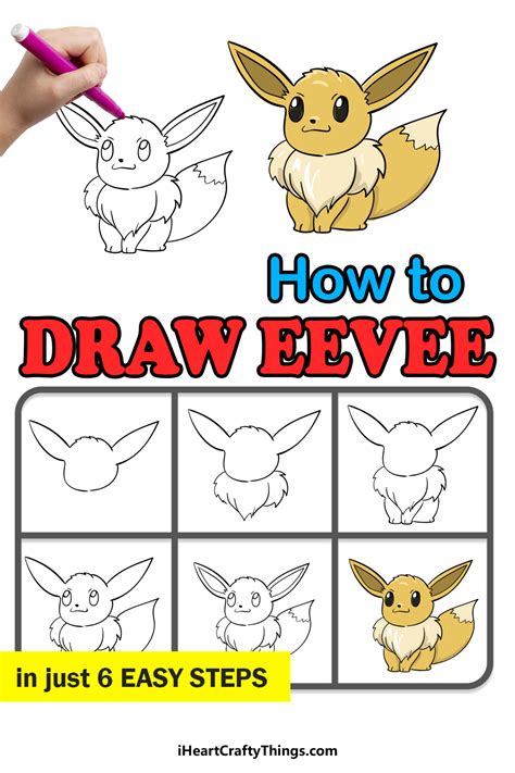 How To Draw A Eevee Printable