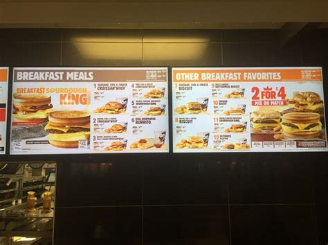 Does Burger King Have A Breakfast Menu - Burger Poster