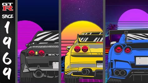 GTR wallpaper | Jdm wallpaper, Automotive art illustrations, Automotive ...