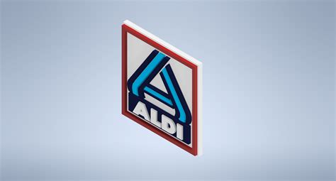 Aldi Logo by 3D IDEA | Download free STL model | Printables.com