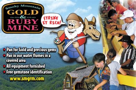 Smoky Mountain Gold & Ruby Mine - Smoky Mountains Brochures